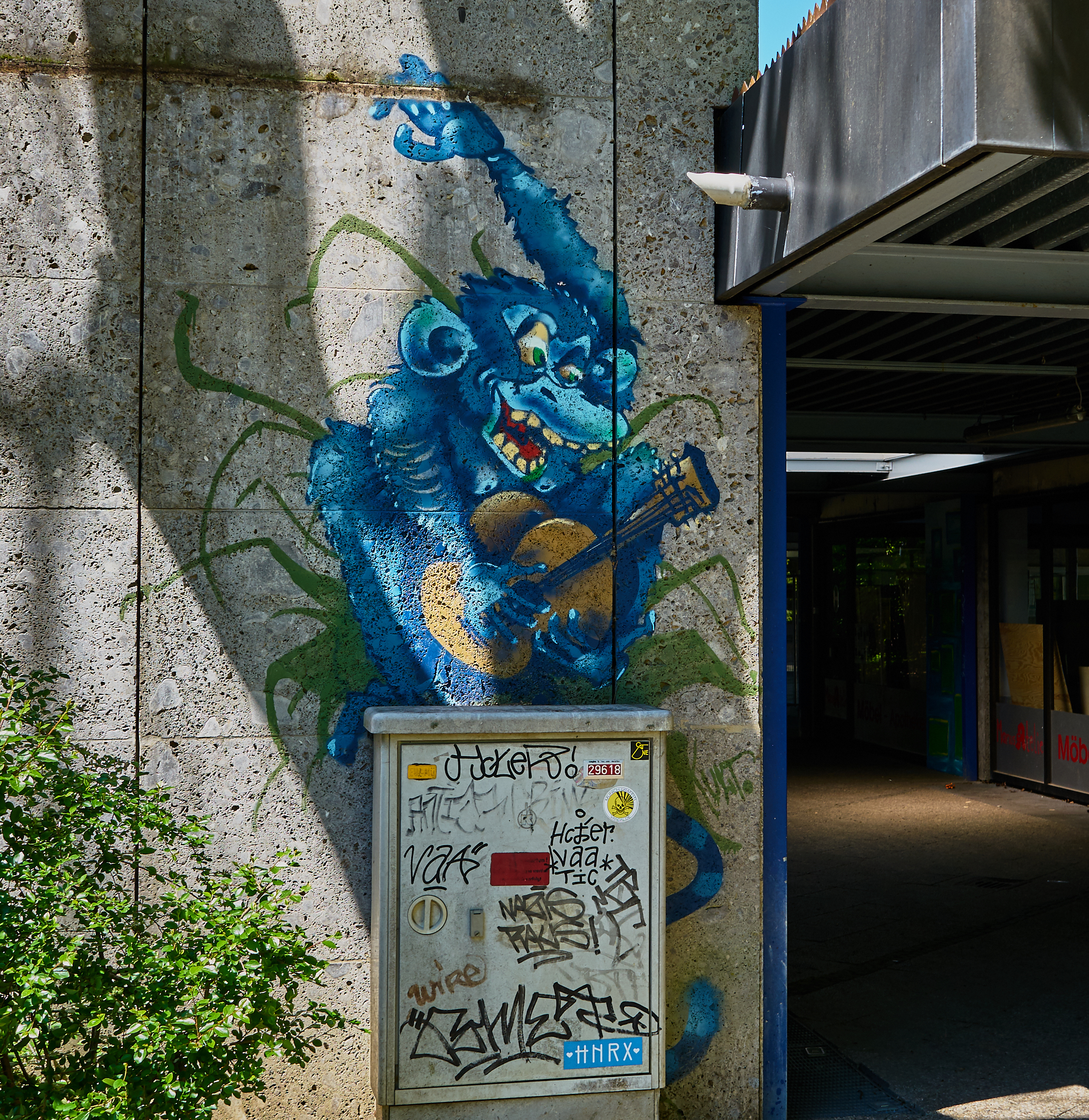 #Neuperlach, #Quiddezentrum, #Kultur, #Kunst, #Kunsttreff, #Streetart, #Grafitties, #Abriss, #Neubau, #CAZ123