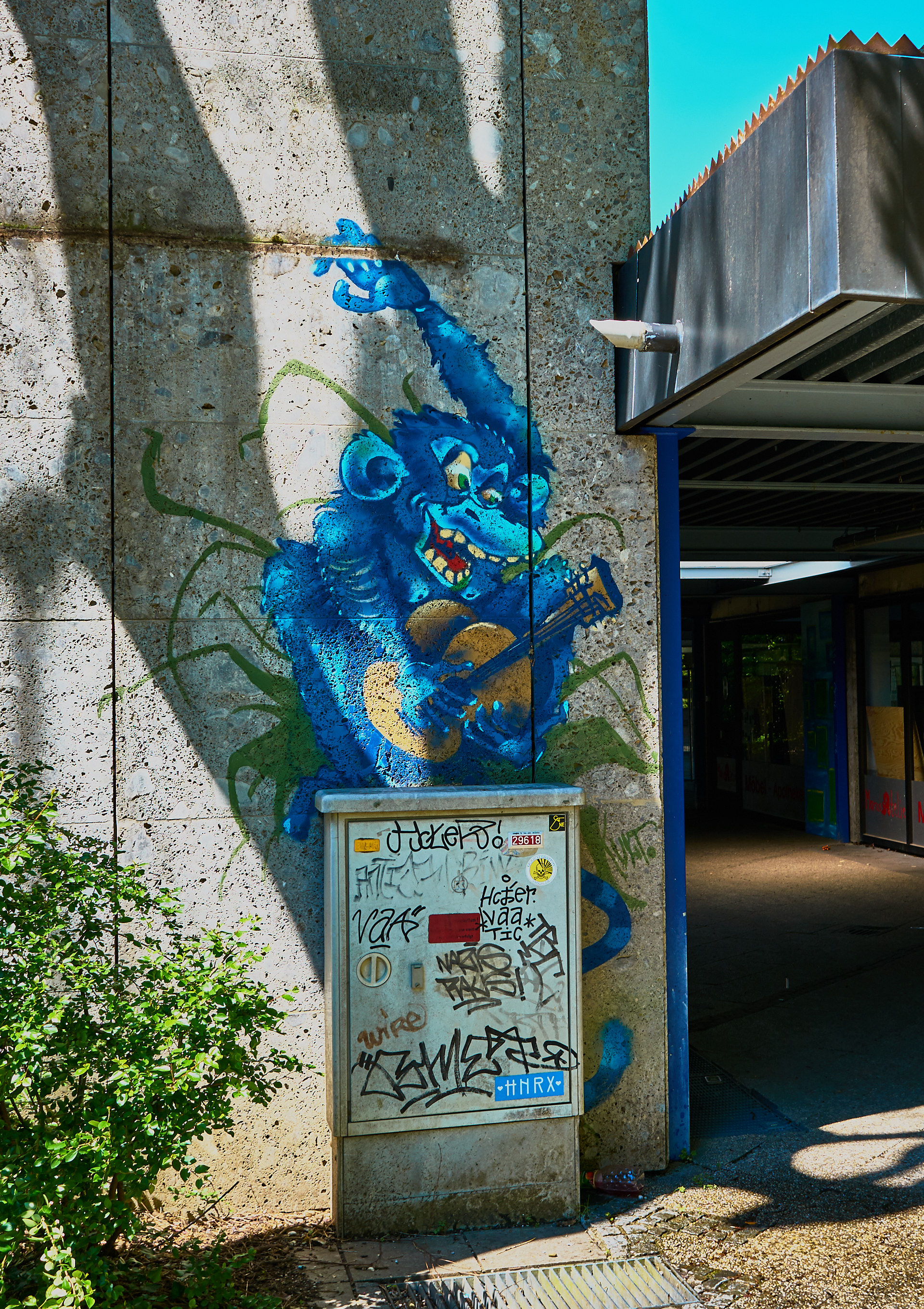 #Neuperlach, #Quiddezentrum, #Kultur, #Kunst, #Kunsttreff, #Streetart, #Grafitties, #Abriss, #Neubau, #CAZ123