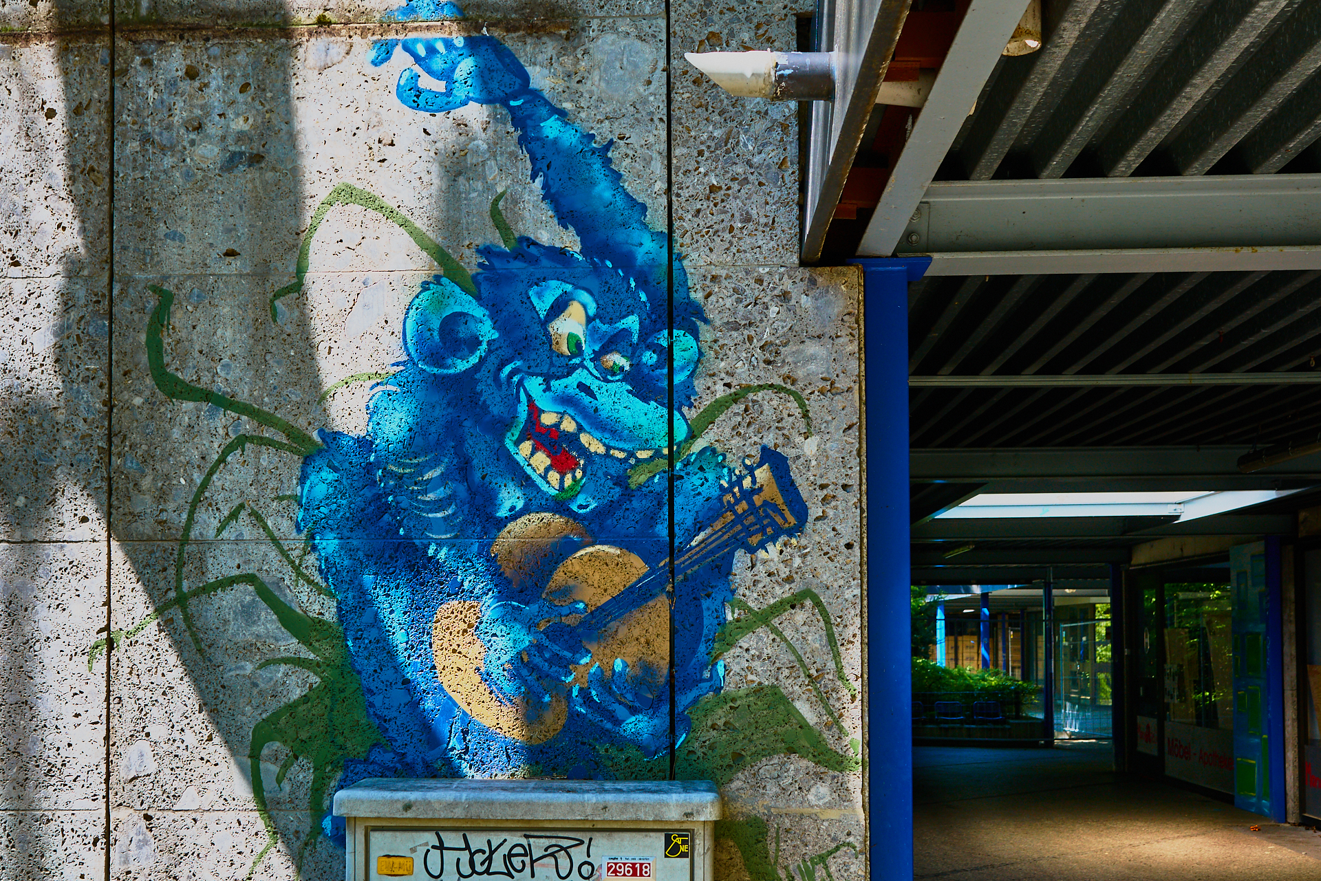 #Neuperlach, #Quiddezentrum, #Kultur, #Kunst, #Kunsttreff, #Streetart, #Grafitties, #Abriss, #Neubau, #CAZ123