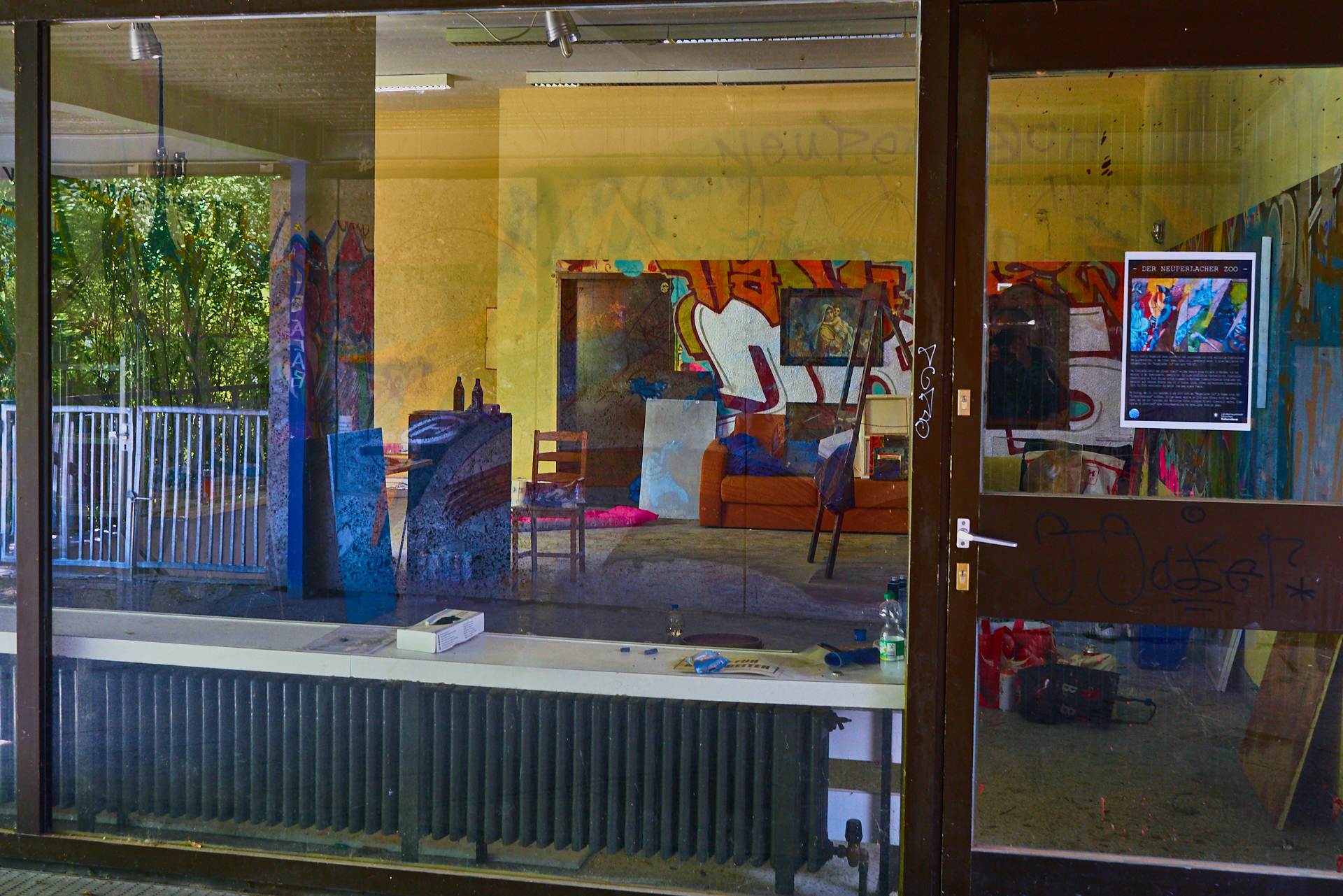 #Neuperlach, #Quiddezentrum, #Kultur, #Kunst, #Kunsttreff, #Streetart, #Grafitties, #Abriss, #Neubau, #CAZ123