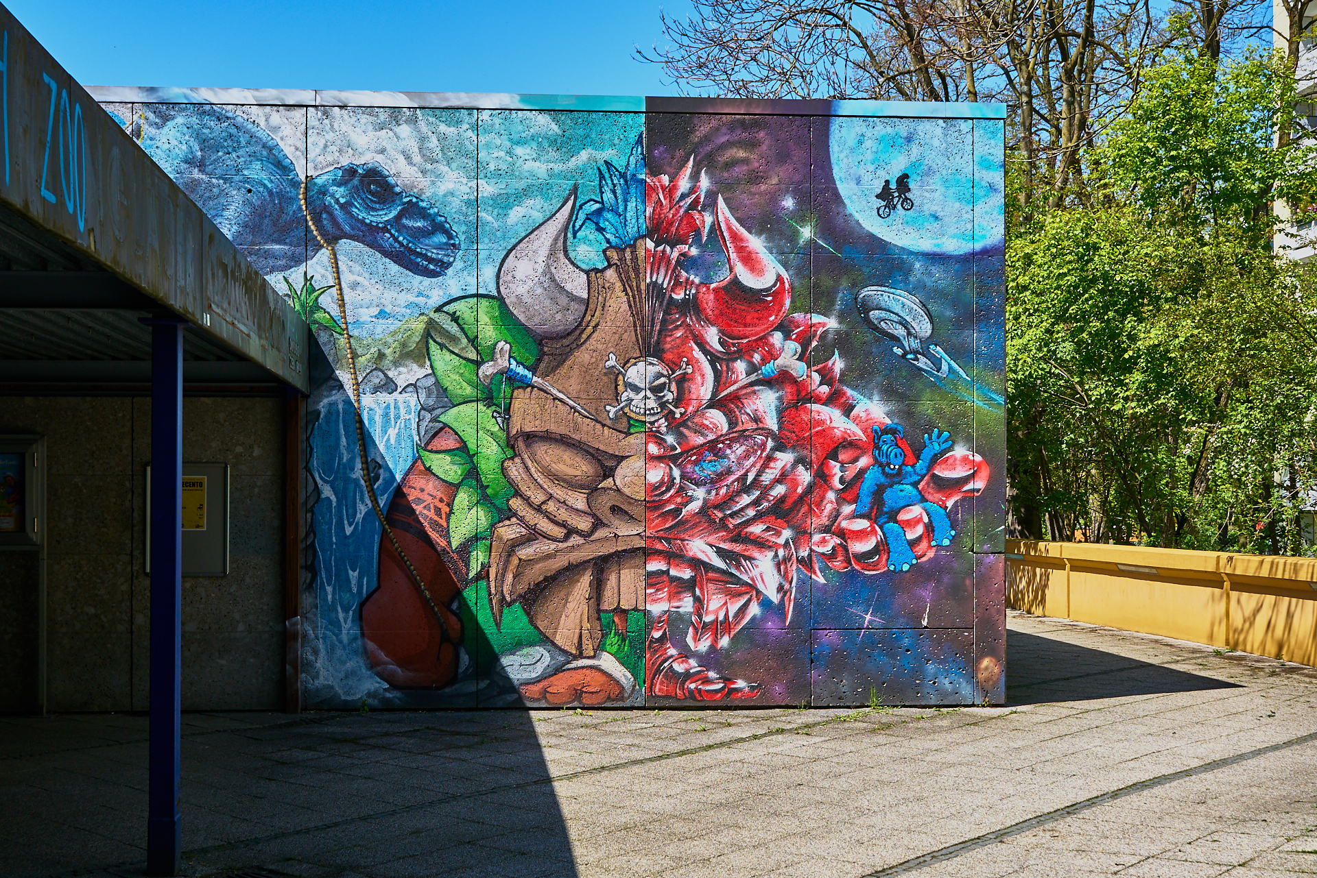 #Neuperlach, #Quiddezentrum, #Kultur, #Kunst, #Kunsttreff, #Streetart, #Grafitties, #Abriss, #Neubau, #CAZ123