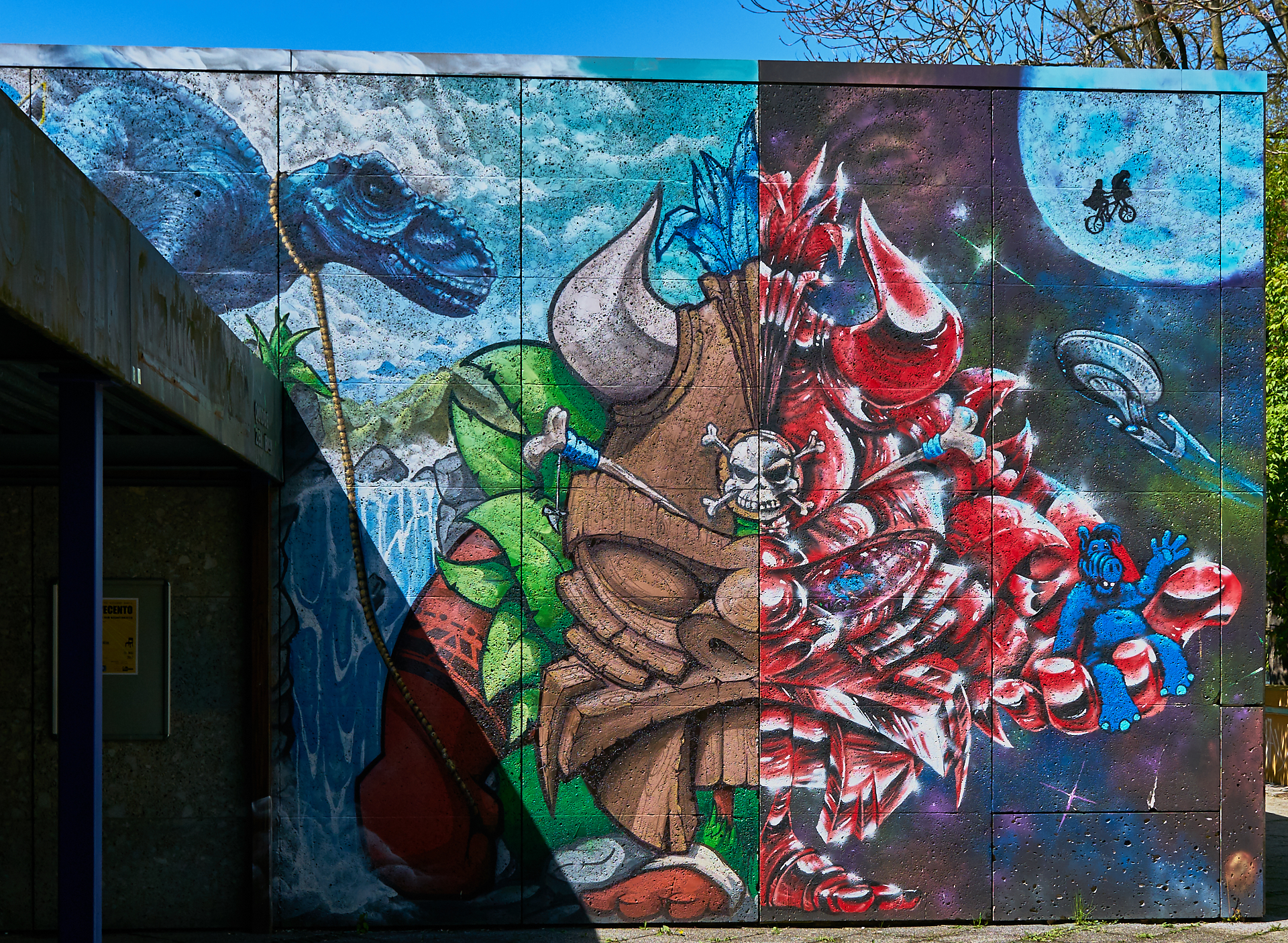 #Neuperlach, #Quiddezentrum, #Kultur, #Kunst, #Kunsttreff, #Streetart, #Grafitties, #Abriss, #Neubau, #CAZ123