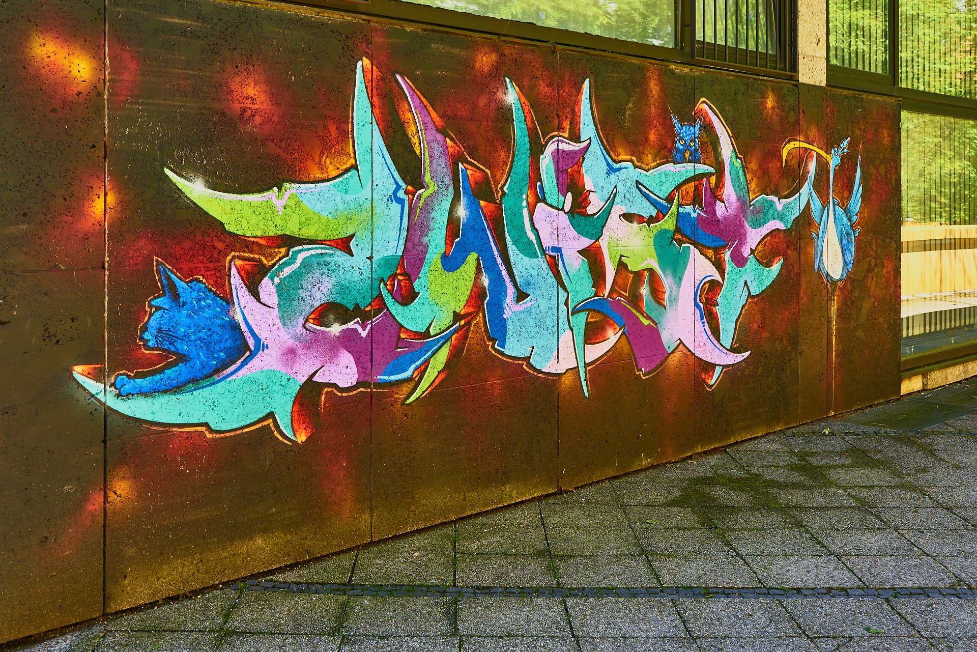 #Neuperlach, #Quiddezentrum, #Kultur, #Kunst, #Kunsttreff, #Streetart, #Grafitties, #Abriss, #Neubau, #CAZ123