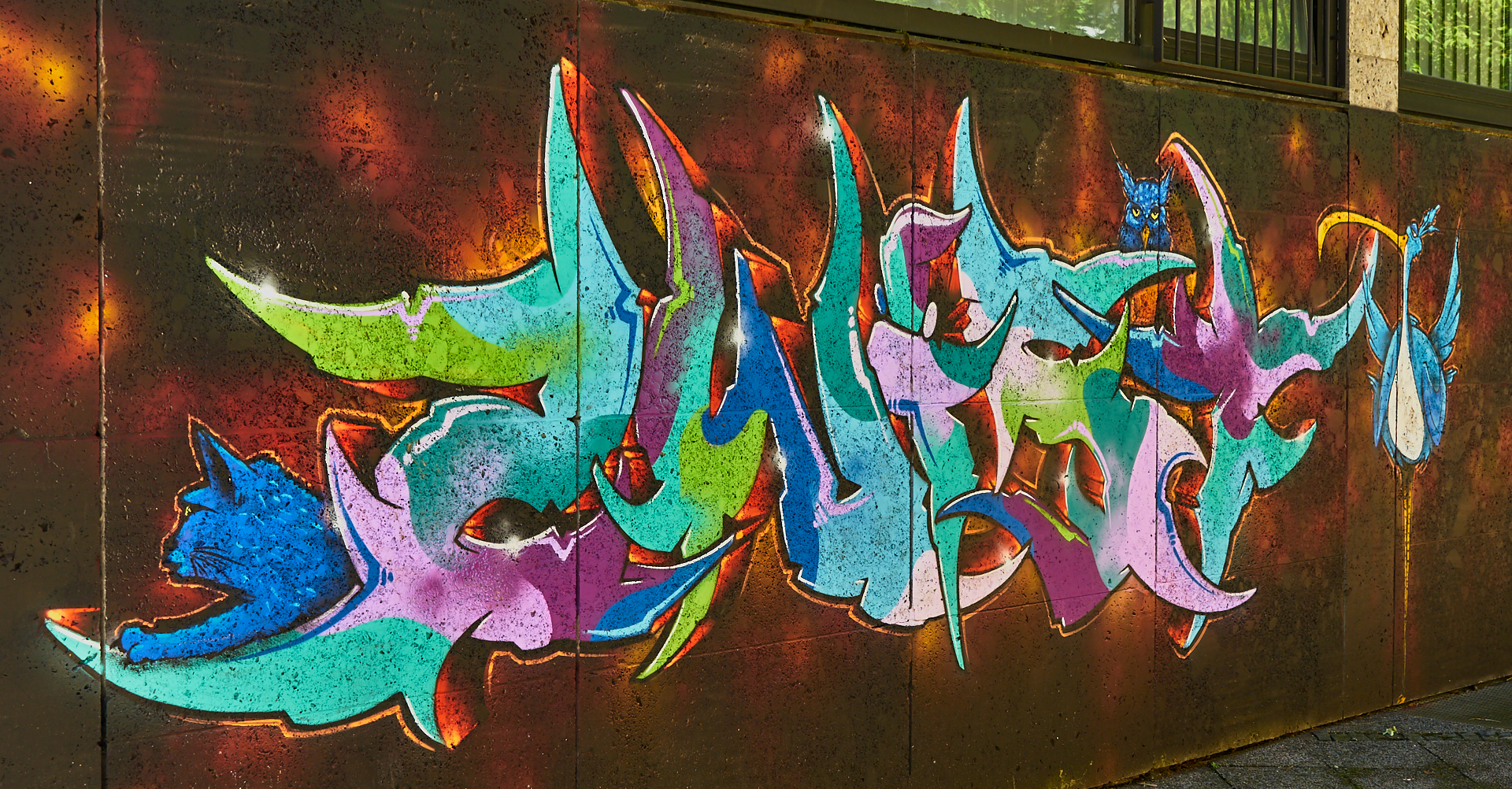 #Neuperlach, #Quiddezentrum, #Kultur, #Kunst, #Kunsttreff, #Streetart, #Grafitties, #Abriss, #Neubau, #CAZ123