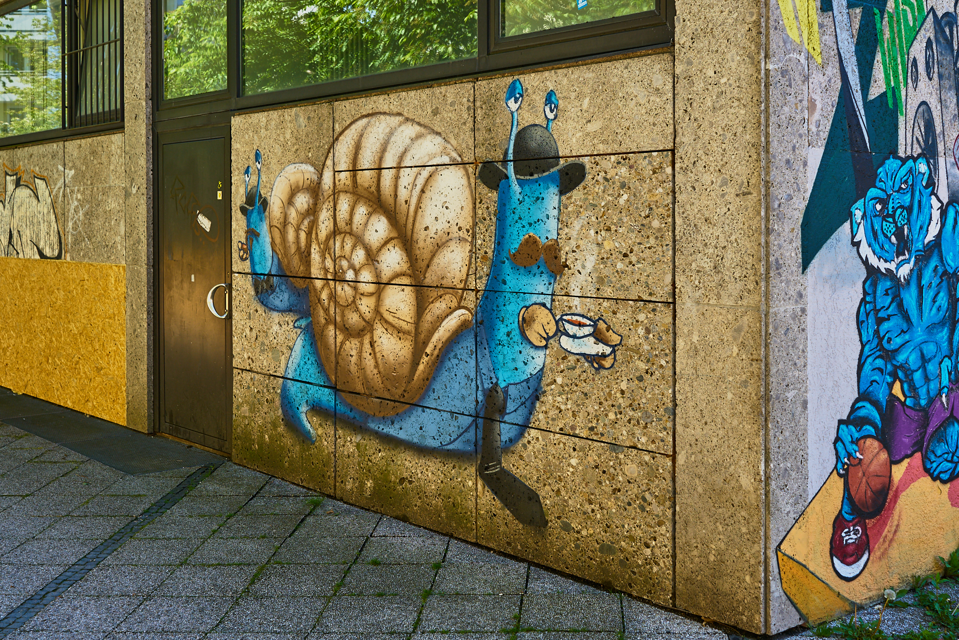 #Neuperlach, #Quiddezentrum, #Kultur, #Kunst, #Kunsttreff, #Streetart, #Grafitties, #Abriss, #Neubau, #CAZ123