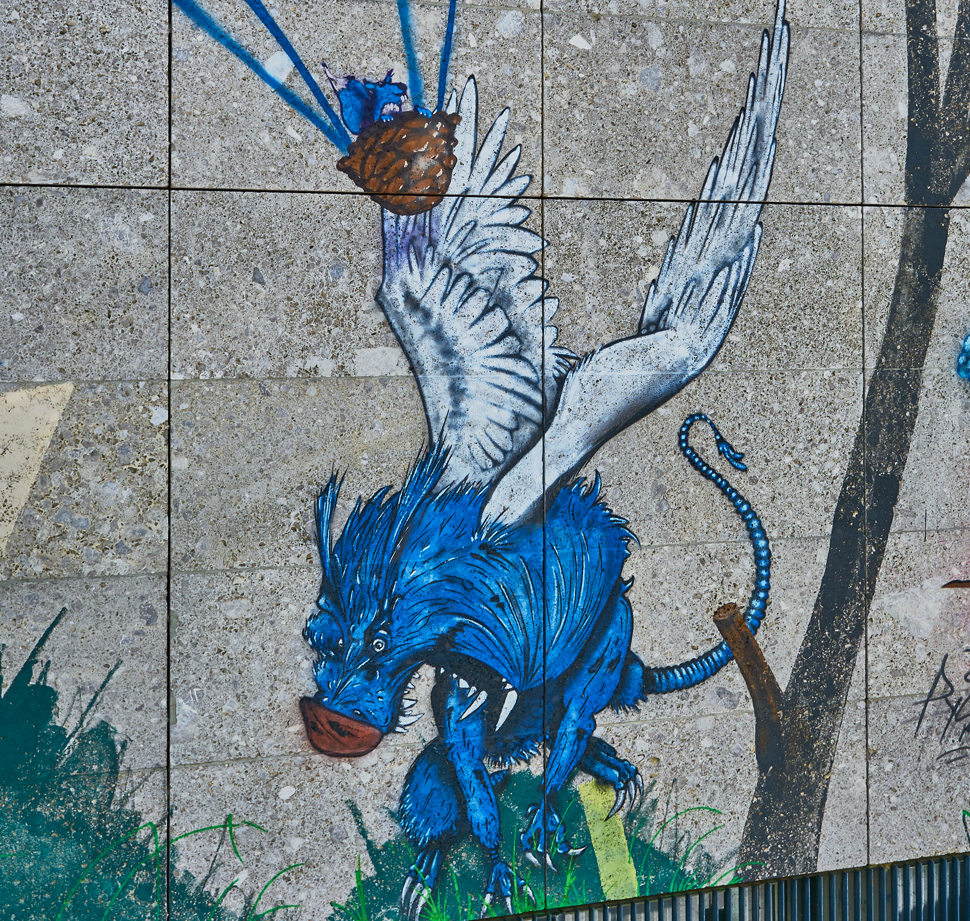 #Neuperlach, #Quiddezentrum, #Kultur, #Kunst, #Kunsttreff, #Streetart, #Grafitties, #Abriss, #Neubau, #CAZ123