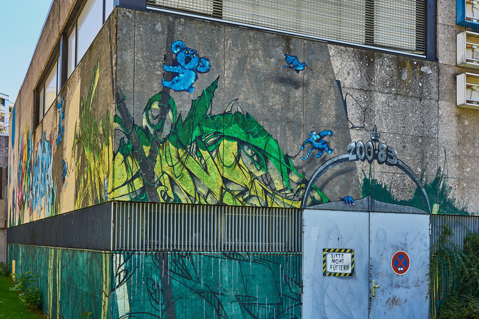 #Neuperlach, #Quiddezentrum, #Kultur, #Kunst, #Kunsttreff, #Streetart, #Grafitties, #Abriss, #Neubau, #CAZ123