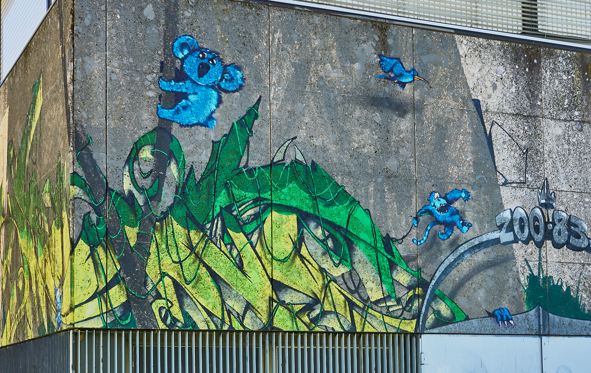 #Neuperlach, #Quiddezentrum, #Kultur, #Kunst, #Kunsttreff, #Streetart, #Grafitties, #Abriss, #Neubau, #CAZ123