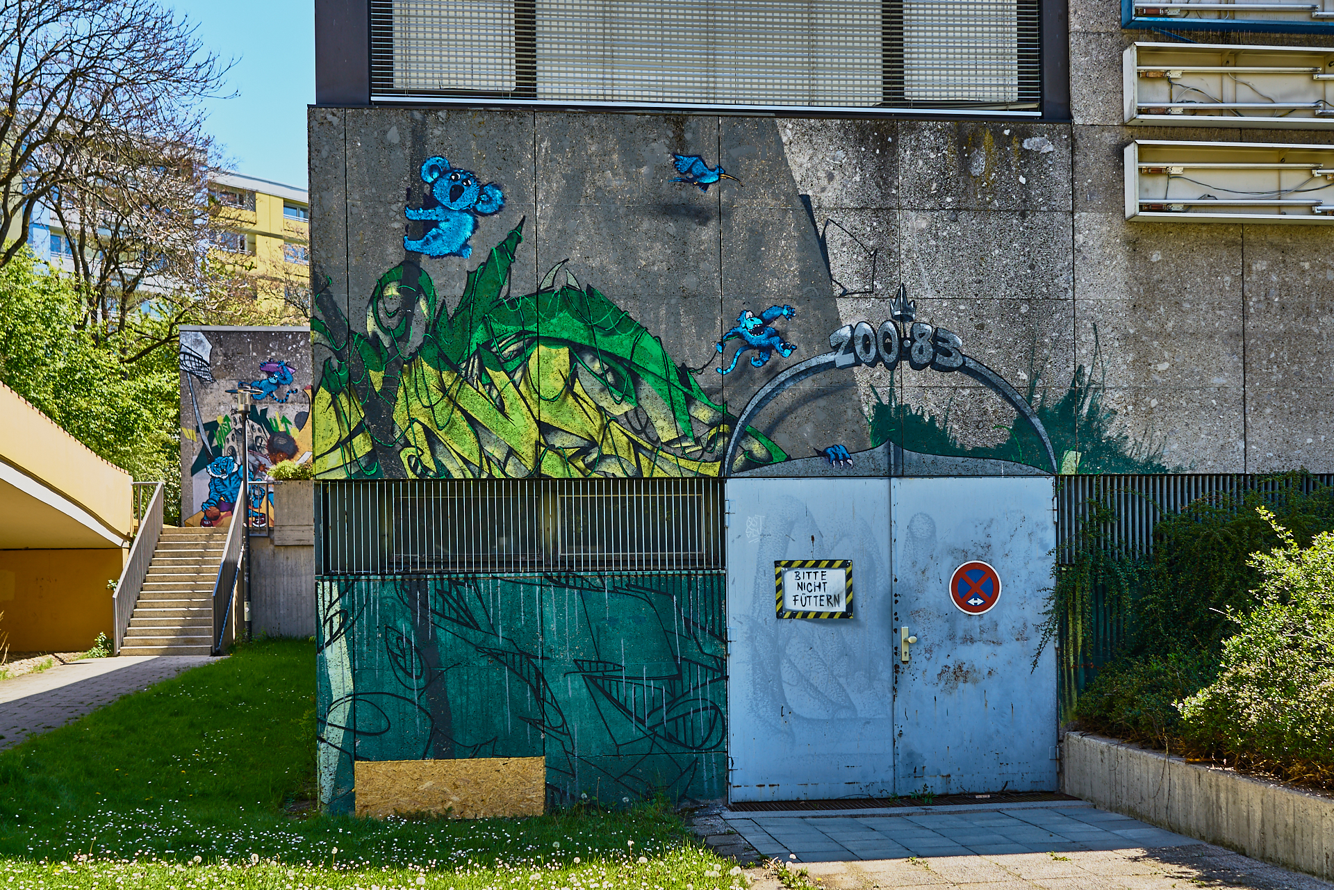 #Neuperlach, #Quiddezentrum, #Kultur, #Kunst, #Kunsttreff, #Streetart, #Grafitties, #Abriss, #Neubau, #CAZ123