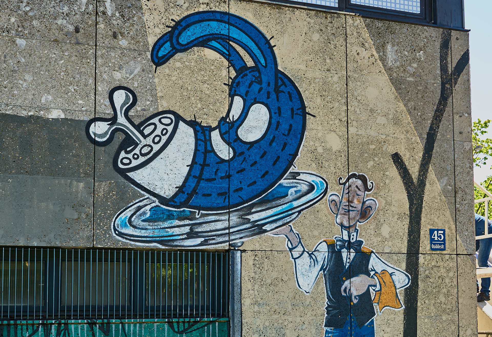 #Neuperlach, #Quiddezentrum, #Kultur, #Kunst, #Kunsttreff, #Streetart, #Grafitties, #Abriss, #Neubau, #CAZ123