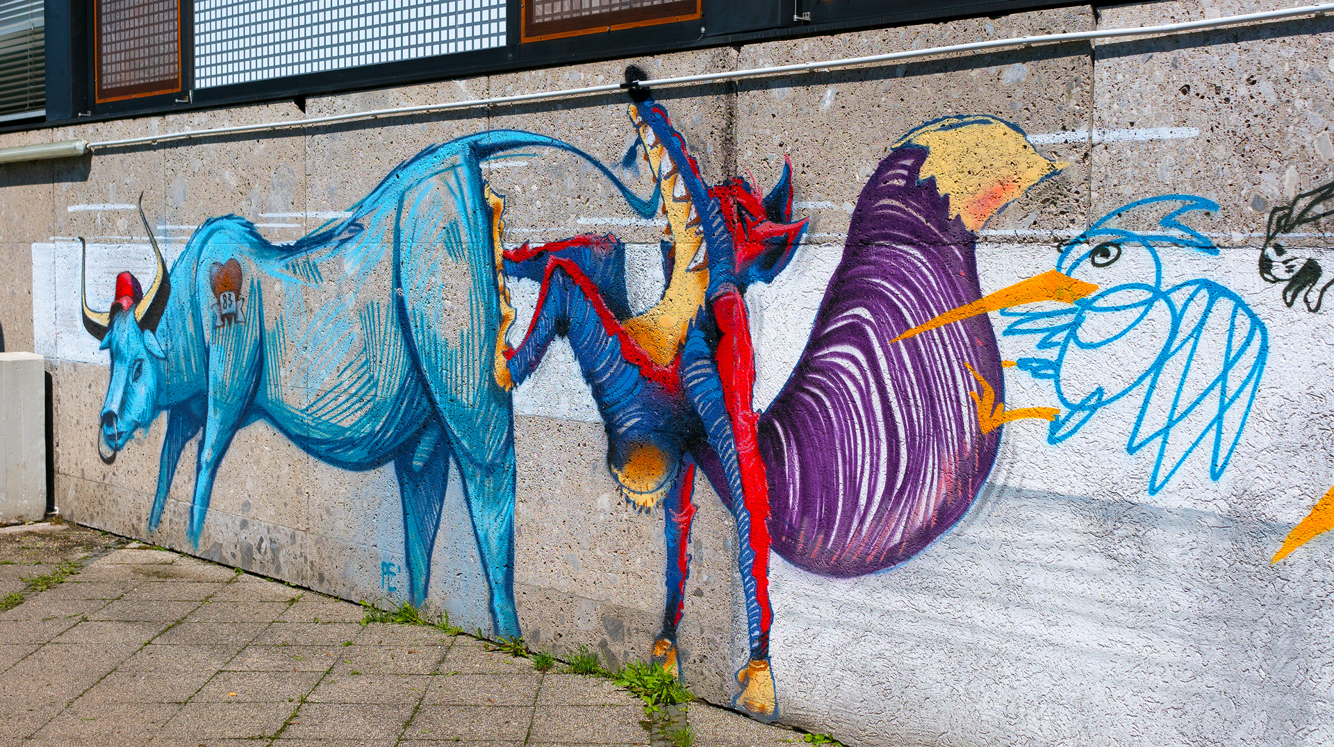 #Neuperlach, #Quiddezentrum, #Kultur, #Kunst, #Kunsttreff, #Streetart, #Grafitties, #Abriss, #Neubau, #CAZ123