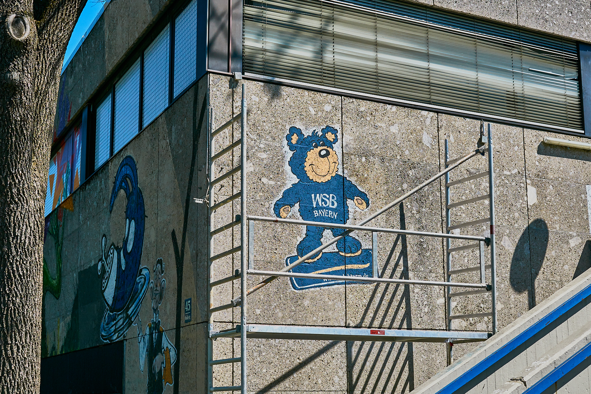 #Neuperlach, #Quiddezentrum, #Kultur, #Kunst, #Kunsttreff, #Streetart, #Grafitties, #Abriss, #Neubau, #CAZ123