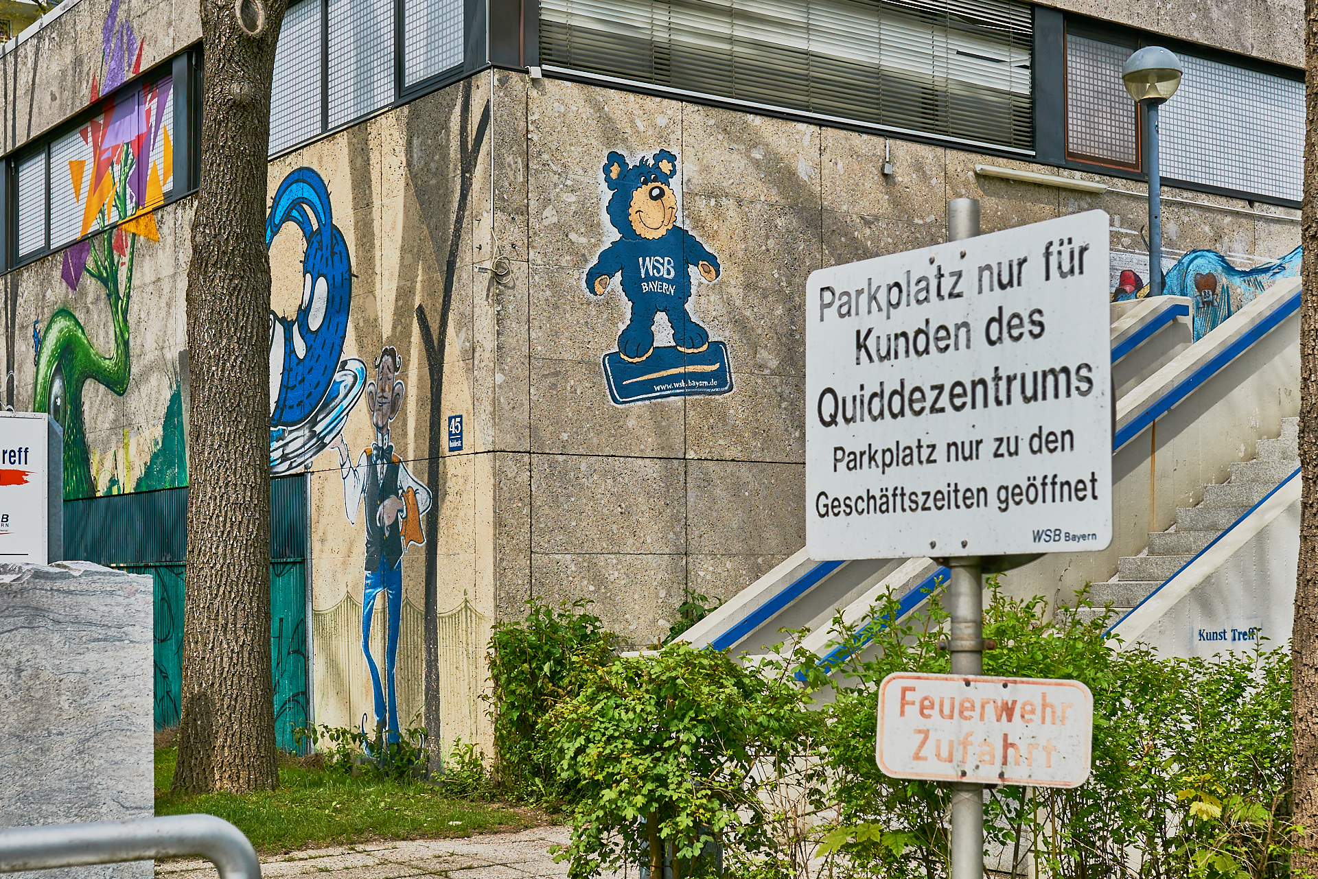 #Neuperlach, #Quiddezentrum, #Kultur, #Kunst, #Kunsttreff, #Streetart, #Grafitties, #Abriss, #Neubau, #CAZ123