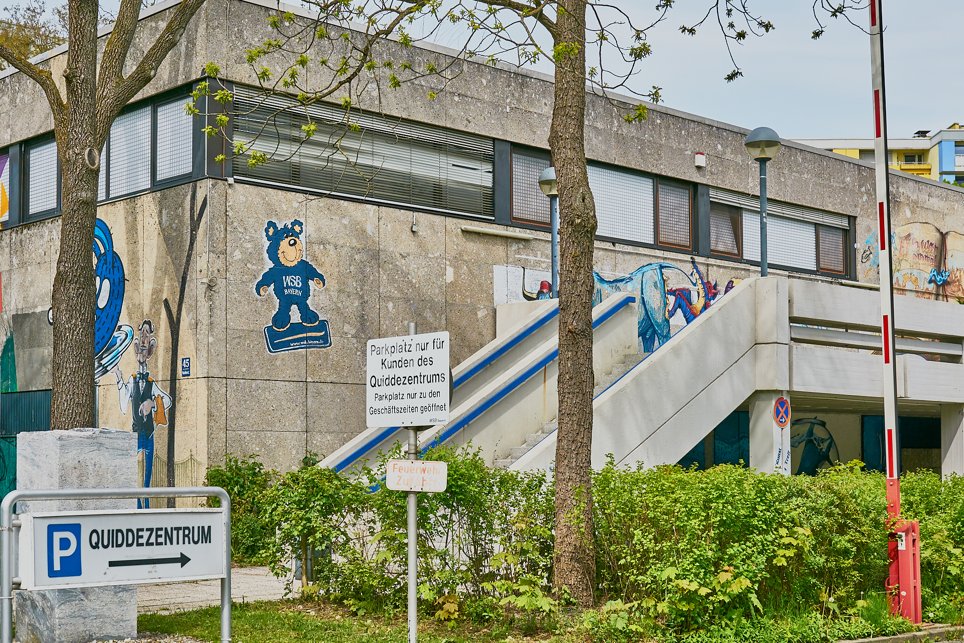 #Neuperlach, #Quiddezentrum, #Kultur, #Kunst, #Kunsttreff, #Streetart, #Grafitties, #Abriss, #Neubau, #CAZ123