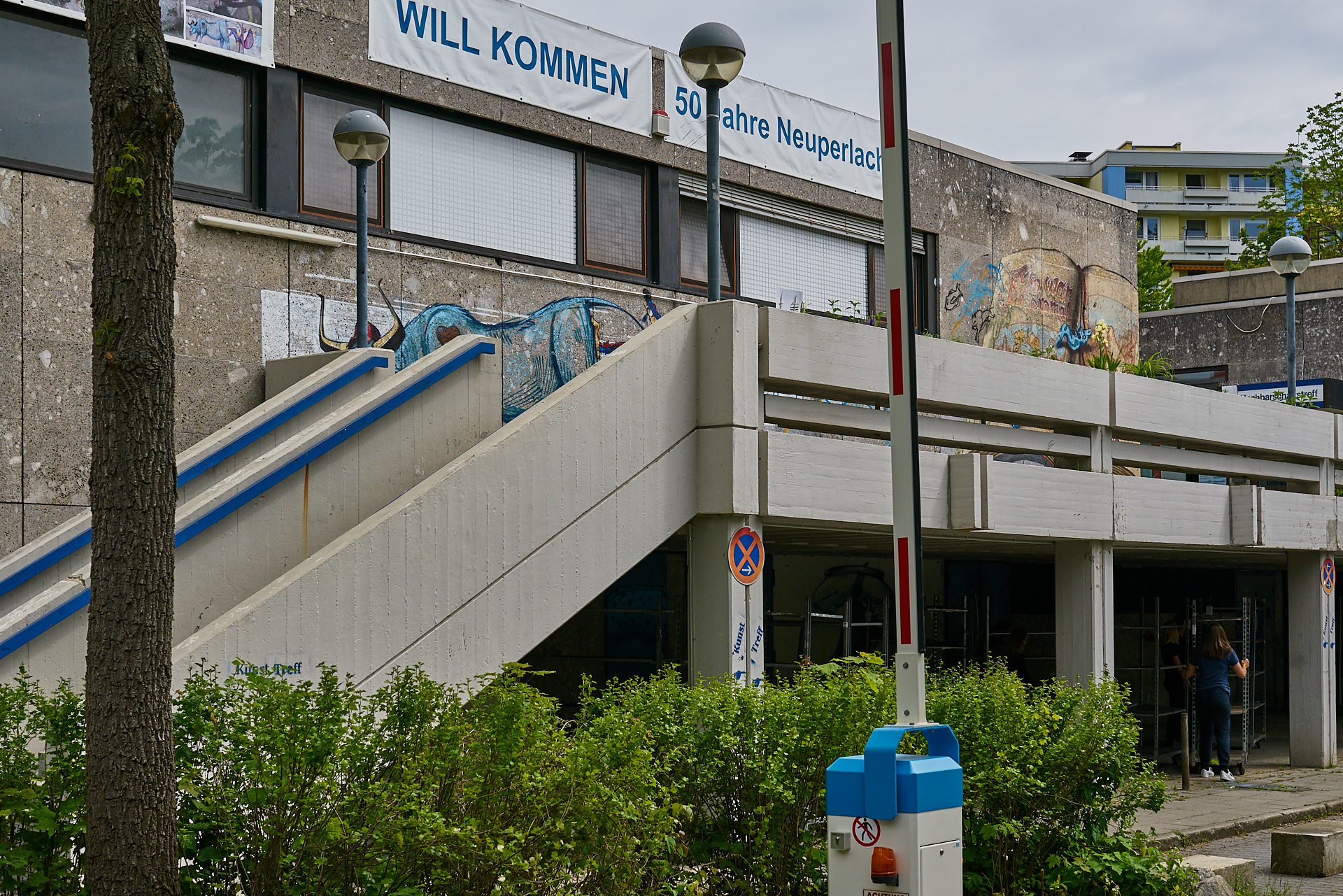 #Neuperlach, #Quiddezentrum, #Kultur, #Kunst, #Kunsttreff, #Streetart, #Grafitties, #Nachbarschaftstreff