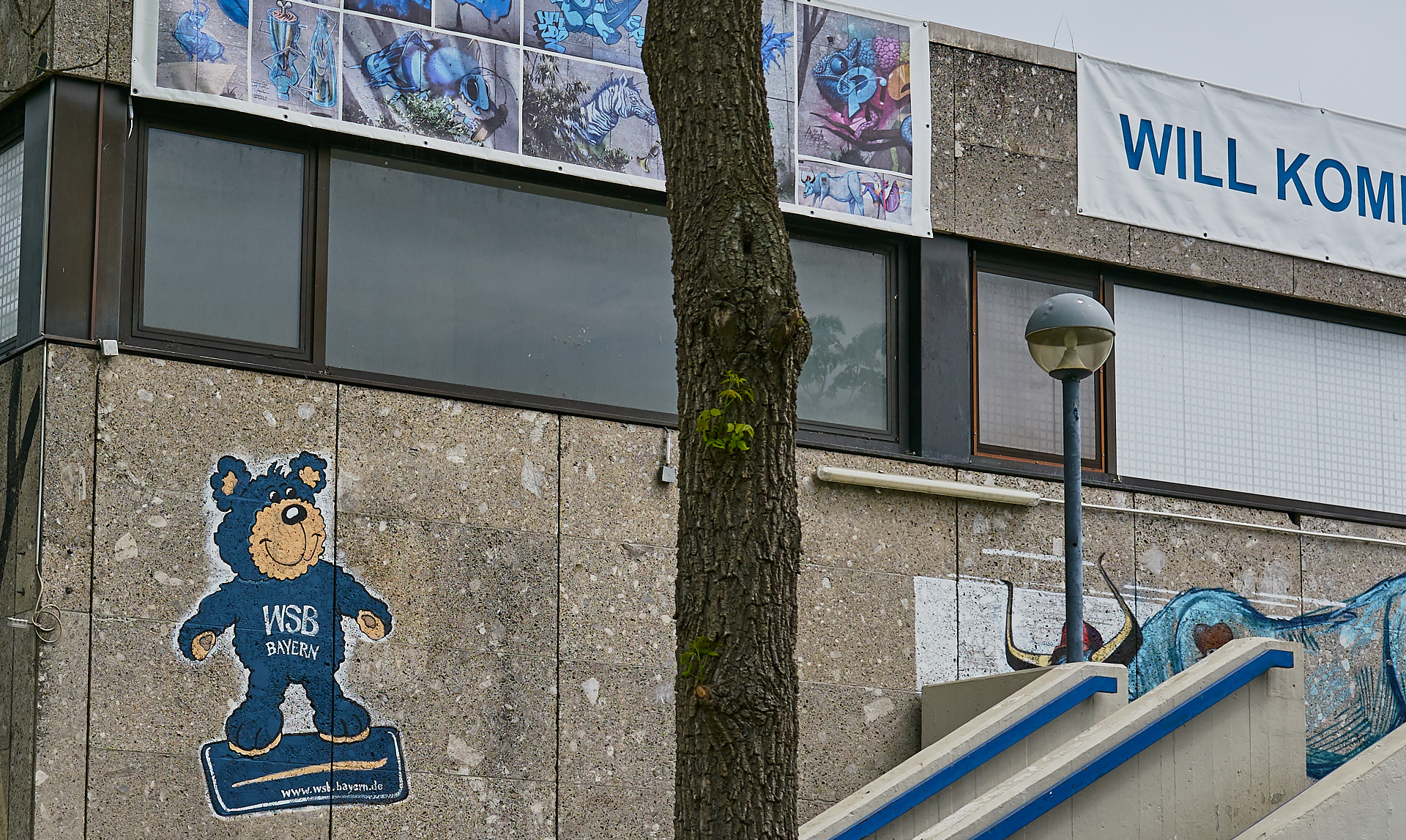 #Neuperlach, #Quiddezentrum, #Kultur, #Kunst, #Kunsttreff, #Streetart, #Grafitties, #Nachbarschaftstreff