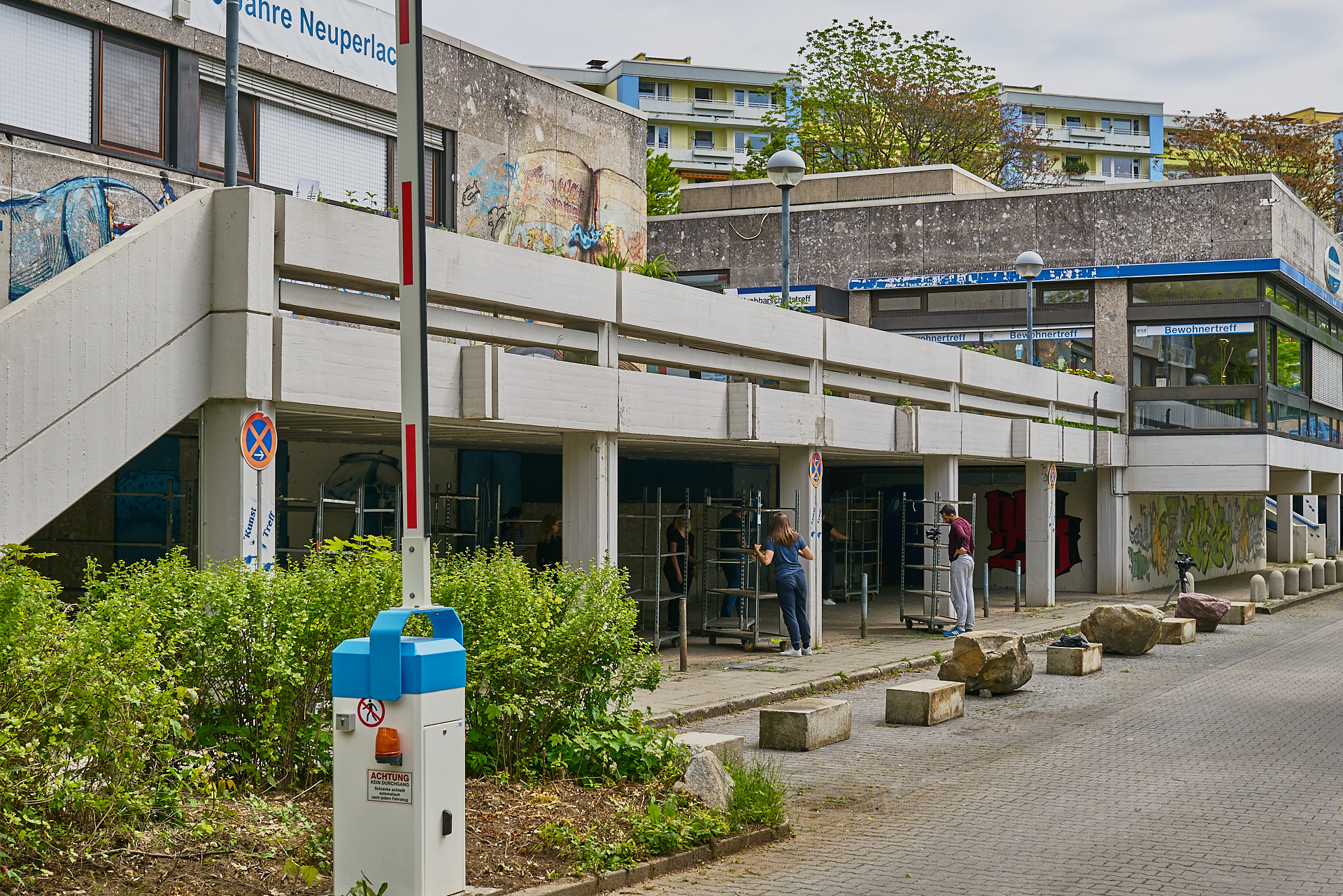 #Neuperlach, #Quiddezentrum, #Kultur, #Kunst, #Kunsttreff, #Streetart, #Grafitties, #Nachbarschaftstreff