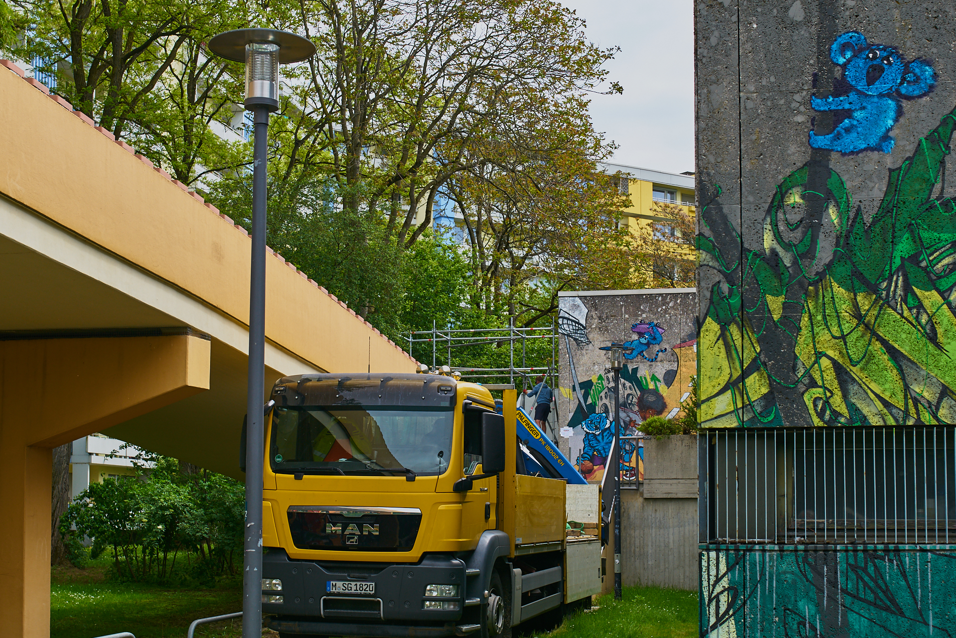#Neuperlach, #Quiddezentrum, #Kultur, #Kunst, #Kunsttreff, #Streetart, #Grafitties, #Nachbarschaftstreff