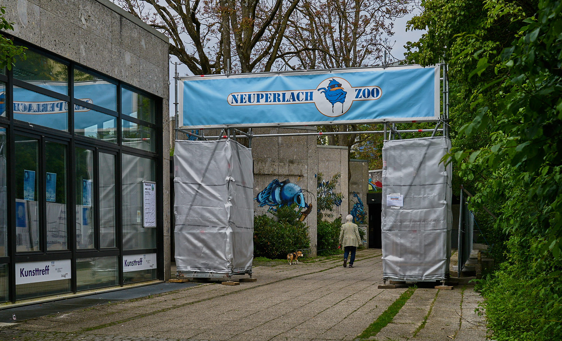 #Neuperlach, #Quiddezentrum, #Kultur, #Kunst, #Kunsttreff, #Streetart, #Grafitties, #Nachbarschaftstreff