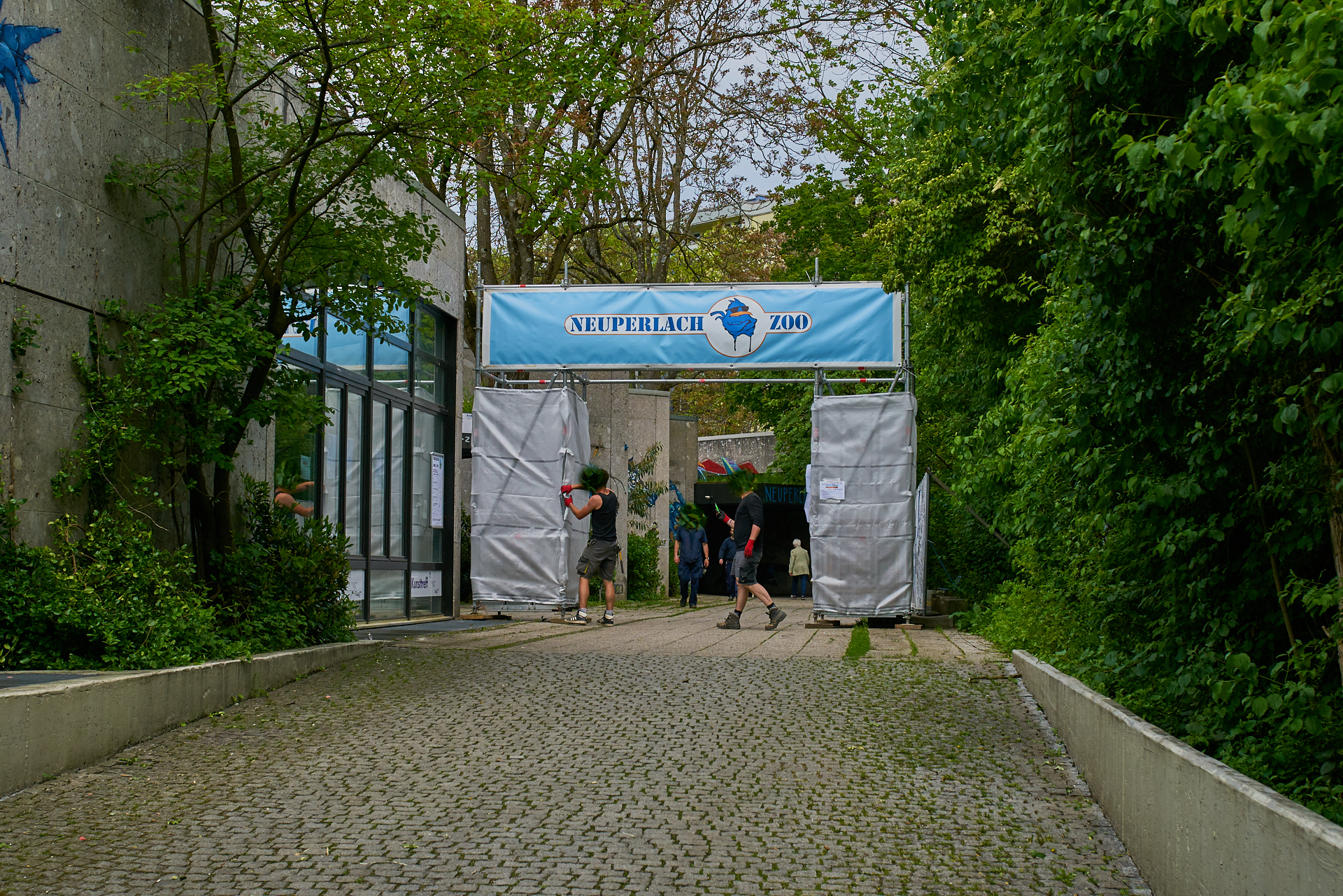 #Neuperlach, #Quiddezentrum, #Kultur, #Kunst, #Kunsttreff, #Streetart, #Grafitties, #Nachbarschaftstreff