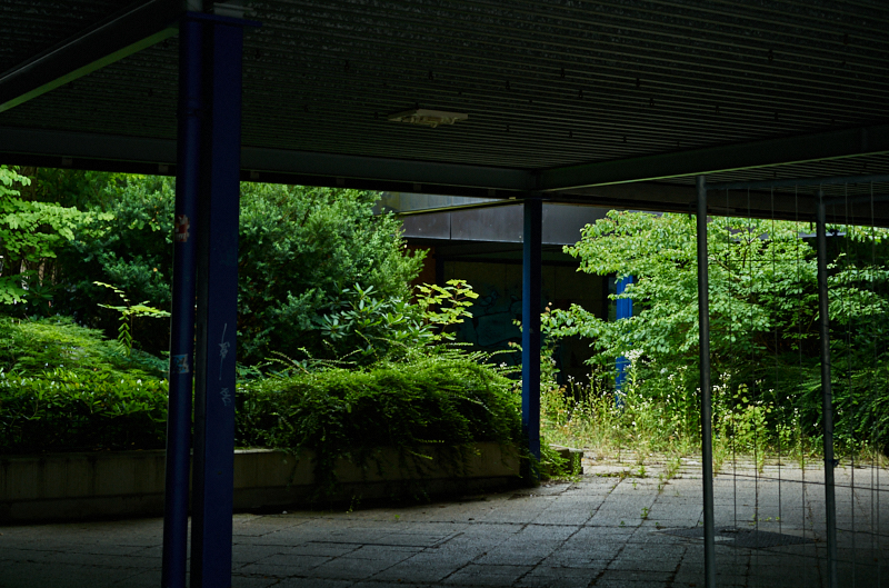 22.07.2019 - Das Quiddezentrum wartet auf den Abriss