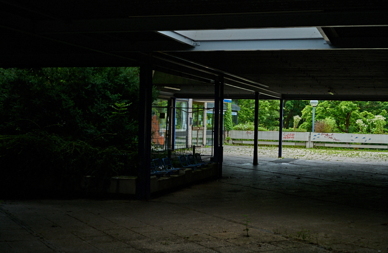 22.07.2019 - Das Quiddezentrum wartet auf den Abriss