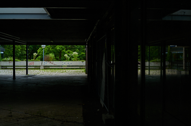 22.07.2019 - Das Quiddezentrum wartet auf den Abriss