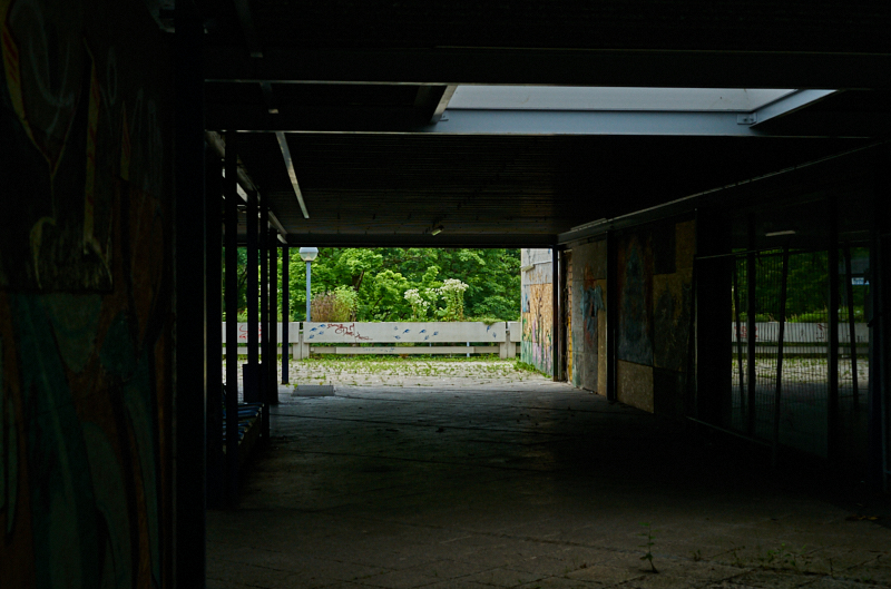 22.07.2019 - Das Quiddezentrum wartet auf den Abriss