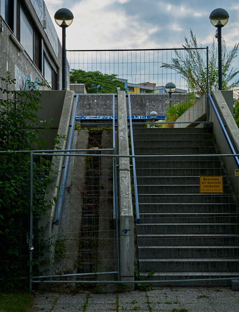 22.07.2019 - Das Quiddezentrum wartet auf den Abriss