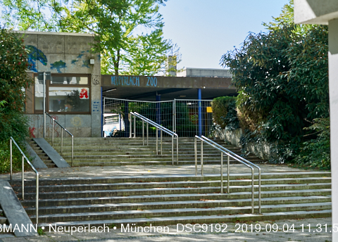 04.09.2019 - Neuperlach - das Quiddezentrum vor dem Abriss