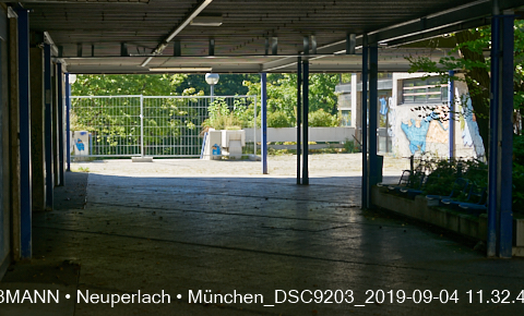 04.09.2019 - Neuperlach - das Quiddezentrum vor dem Abriss