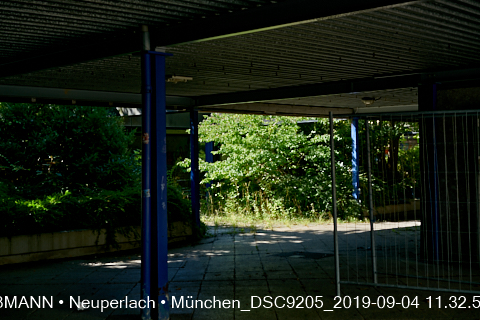 04.09.2019 - Neuperlach - das Quiddezentrum vor dem Abriss