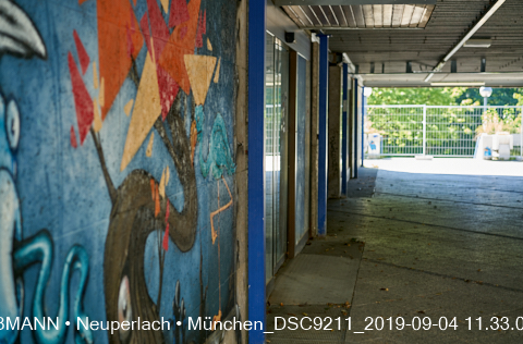 04.09.2019 - Neuperlach - das Quiddezentrum vor dem Abriss