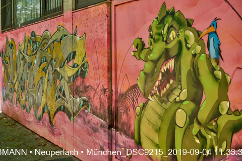 04.09.2019 - Neuperlach - das Quiddezentrum vor dem Abriss