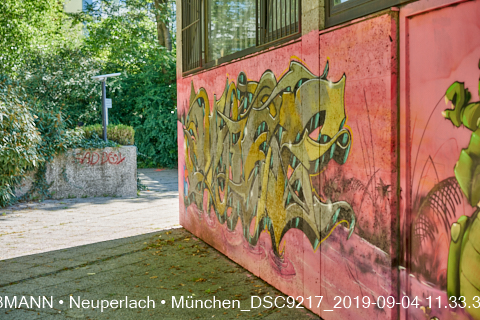 04.09.2019 - Neuperlach - das Quiddezentrum vor dem Abriss