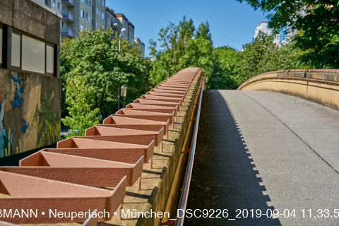 04.09.2019 - Neuperlach - das Quiddezentrum vor dem Abriss