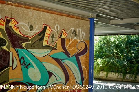 04.09.2019 - Neuperlach - das Quiddezentrum vor dem Abriss