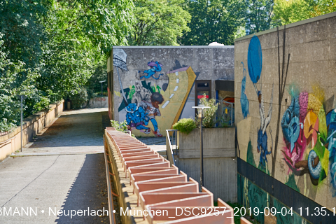 04.09.2019 - Neuperlach - das Quiddezentrum vor dem Abriss