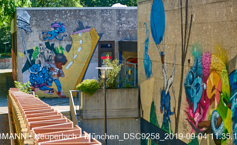 04.09.2019 - Neuperlach - das Quiddezentrum vor dem Abriss