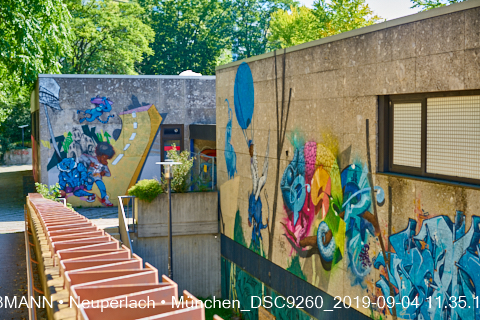 04.09.2019 - Neuperlach - das Quiddezentrum vor dem Abriss