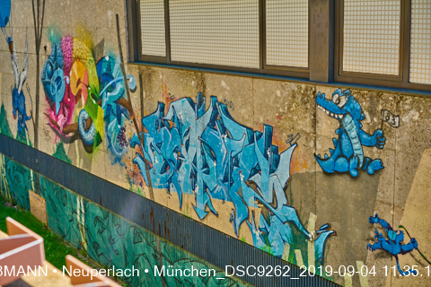 04.09.2019 - Neuperlach - das Quiddezentrum vor dem Abriss