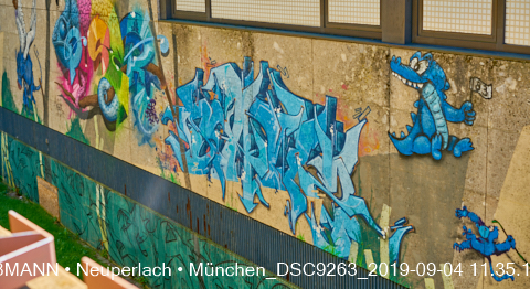 04.09.2019 - Neuperlach - das Quiddezentrum vor dem Abriss