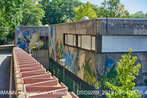 04.09.2019 - Neuperlach - das Quiddezentrum vor dem Abriss