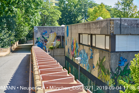 04.09.2019 - Neuperlach - das Quiddezentrum vor dem Abriss