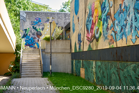 04.09.2019 - Neuperlach - das Quiddezentrum vor dem Abriss