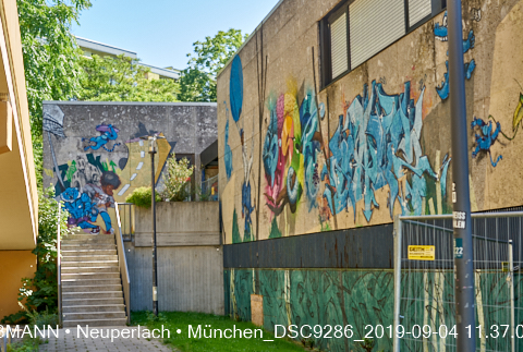 04.09.2019 - Neuperlach - das Quiddezentrum vor dem Abriss