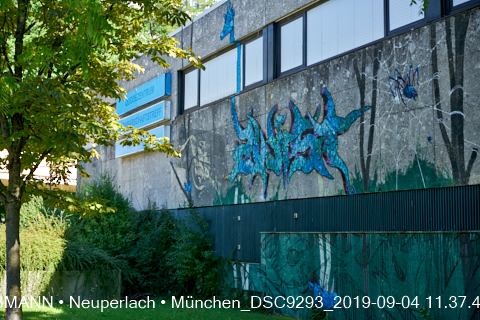 04.09.2019 - Neuperlach - das Quiddezentrum vor dem Abriss