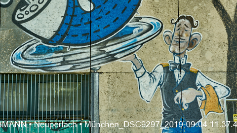 04.09.2019 - Neuperlach - das Quiddezentrum vor dem Abriss