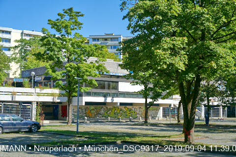 04.09.2019 - Neuperlach - das Quiddezentrum vor dem Abriss
