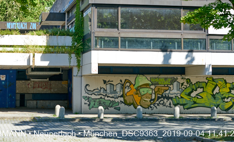 04.09.2019 - Neuperlach - das Quiddezentrum vor dem Abriss